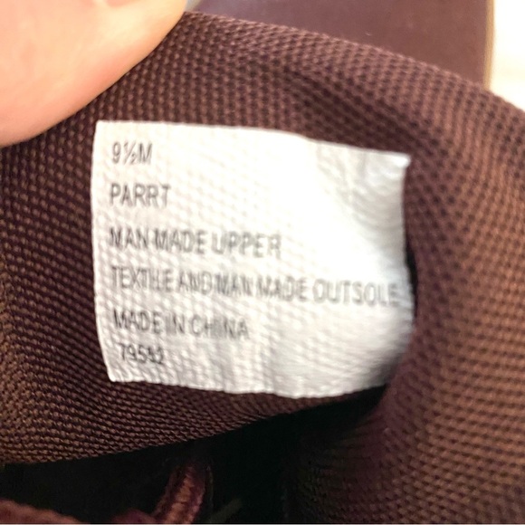 Us Polo Assn Burgandy Canvas Shoes  Men’s Size 9.5 Casual Classy - Picture 9 of 12